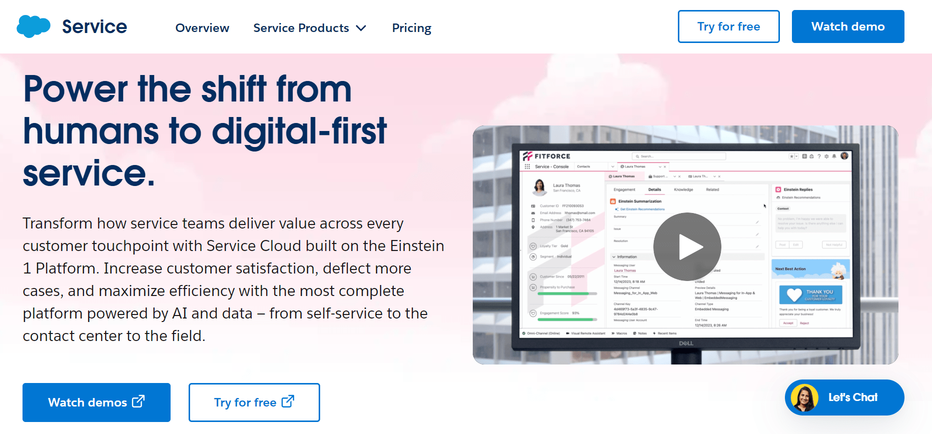 salesforce customer service software