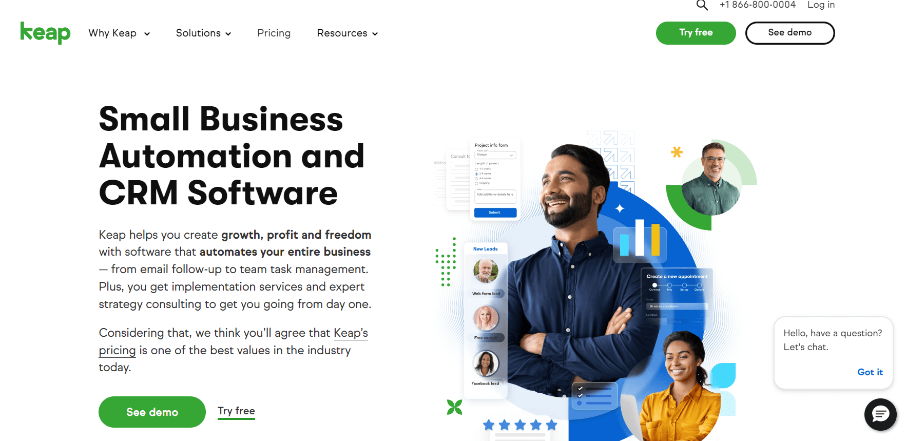 keap travel crm