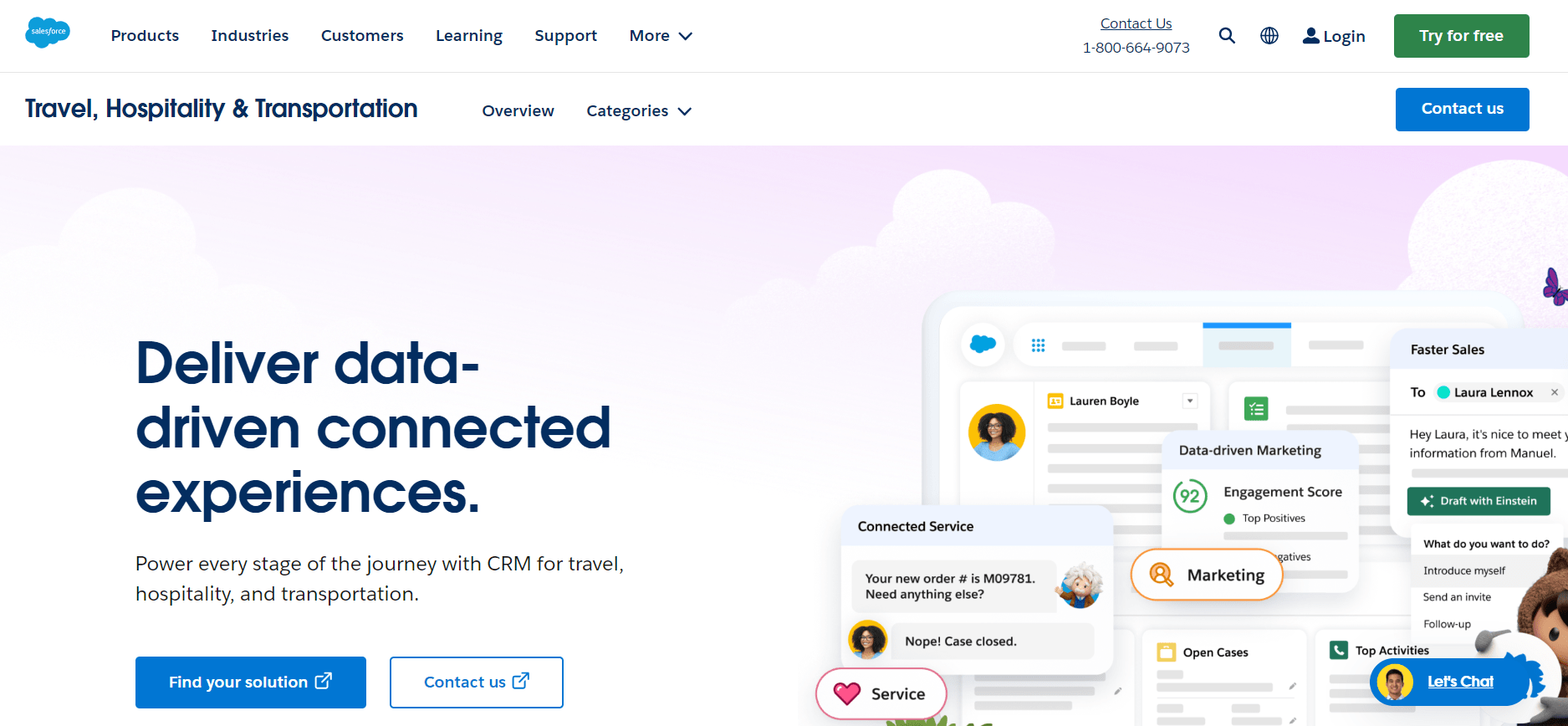 salesforce travel crm