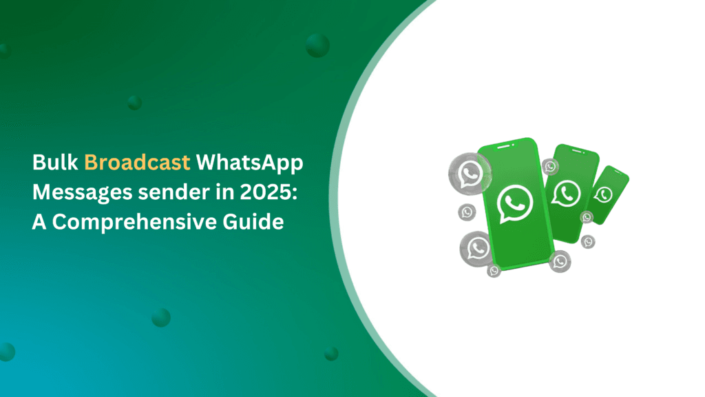 Bulk Broadcast WhatsApp Messages sender