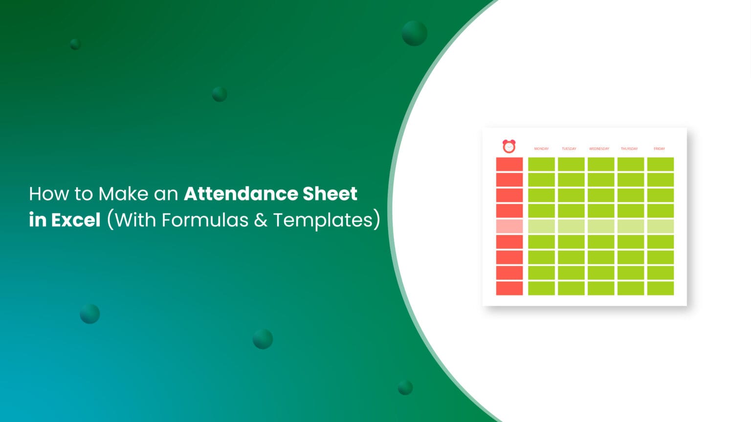 How to Make an Attendance Sheet in Excel
